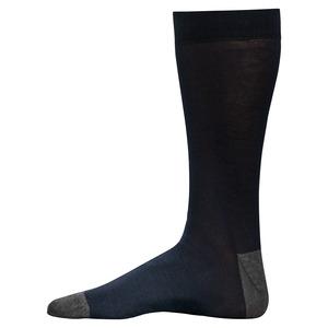 Kariban K817 - Schicke, halblange Socken aus merzerisierter Baumwolle - „Origine France garantie“. Navy/Dark Grey Heather