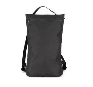 Kimood KI0183 - Flacher recycelter City-Rucksack Schwarz