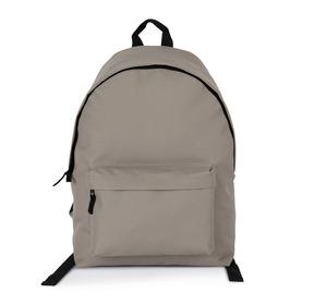 Kimood KI0184 - Lässiger recycelter City-Rucksack mit Fronttasche