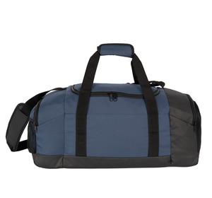 Kimood KI0650 - Recycelte Sporttasche mit doppelter Seitentasche Deep Blue / Black