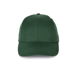 K-up KP156 - Polyester-Sportkappe mit 6 Panels Forest Green