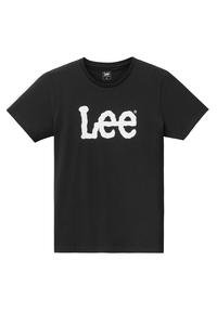 Lee L65 - Logo-T-Shirt Schwarz