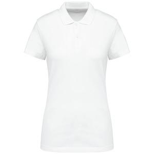 Kariban Premium PK201 - Supima® Damen-Polohemd mit kurzen Ärmeln Weiß