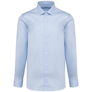 Kariban Premium PK500 - Popeline-Hemd für Herren mit langen Ärmeln Essential Sky Blue