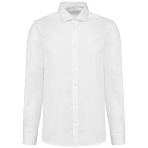 Kariban Premium PK506 - Langarm-Twillhemd für Herren Weiß