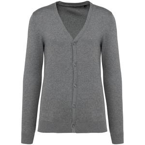 Kariban Premium PK902 - Herren Supima® Cardigan Grey Heather