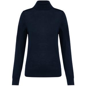 Kariban Premium PK913 - Merino-Damenpullover mit Rollkragen Deep Navy