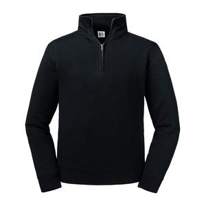 Russell RU270M - Sweatshirt mit Reißverschlusskragen Authentic Schwarz