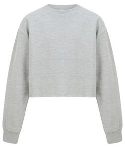 Skinnifit SM515 - Lounge-Sweatshirt für Kinder Heather Grey