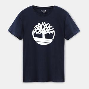 Timberland TB0A2C2R - T-Shirt aus biologischem Stoff Brand Tree Dark Sapphire