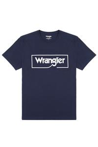 WRANGLER W7H - Logo T-Shirt Navy