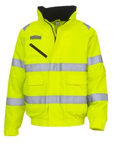 Yoko YHVP209 - Fontaine-Warnjacke Hi Vis Yellow