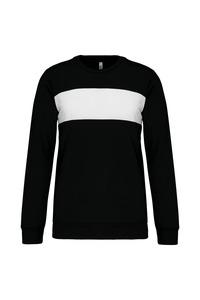PROACT PA373 - Polyester-Sweatshirt Black / White