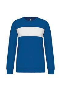 PROACT PA373 - Polyester-Sweatshirt Sporty Royal Blue / White