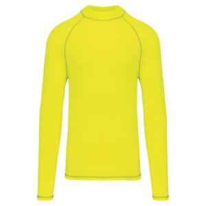 PROACT PA4017 - Herren-Funktionsshirt mit langen Ärmeln und UV-Schutz Fluorescent Yellow