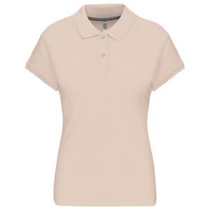 Kariban K242 - Damen Kurzarm Poloshirt Pique Light Sand