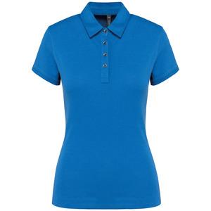 Kariban K263 - Jersey-Kurzarm-Polohemd für Damen Light Royal Blue