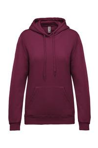 Kariban K473 - Damen Kapuzensweatshirt Wine