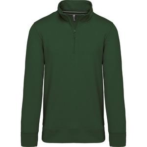 Kariban K487 - Sweatshirt mit Reißverschlusskragen Forest Green