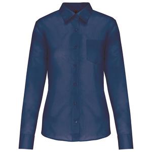 Kariban K549 - JESSICA PFLEGELEICHTE DAMEN LANGARM 65/35 BLUSE Deep Blue