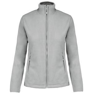 Kariban K907 - Maureen - Damen Fleecejacke Snow Grey