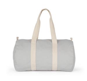 Kimood KI0632 - Beuteltasche aus Baumwolltuch Snow Grey / Natural