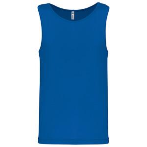 ProAct PA441 - Herren Basic Sport Funktions-Shirt Ärmellos Sporty Royal Blue