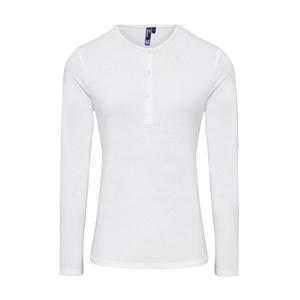 Premier PR318 - Long John - Frauen-Rollhülse T-Shirt Weiß
