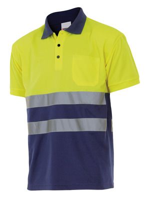 Velilla 305504 - HV SS TWO-TONE POLO