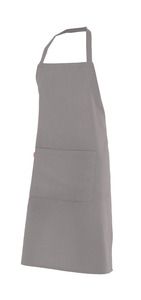 Velilla 404204 - 100% POLYESTER BIB APRON Grey Marl