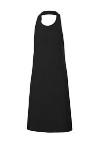 Velilla 404213 - 100% POLYESTER BIB APRON Schwarz