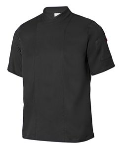 Velilla 405209 - SS MICROFIBER CHEF JACKET Schwarz