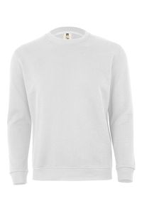 Mukua MK620V - CREW NECK SWEATSHIRT Weiß