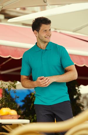 Fruit of the Loom SC63402 - Piqué Poloshirt Mischgewebe Herren