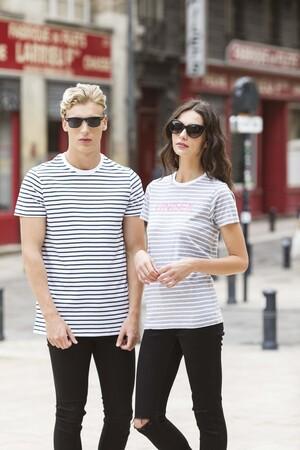 Skinnifit SFM202 - Unisex Striped T-shirt